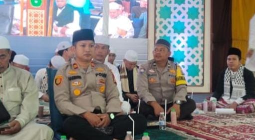 Kapolsek Pangkalan Balai Hadiri Peringatan Haul Ke-5 KH Muhammad Husni Tamrin Madani