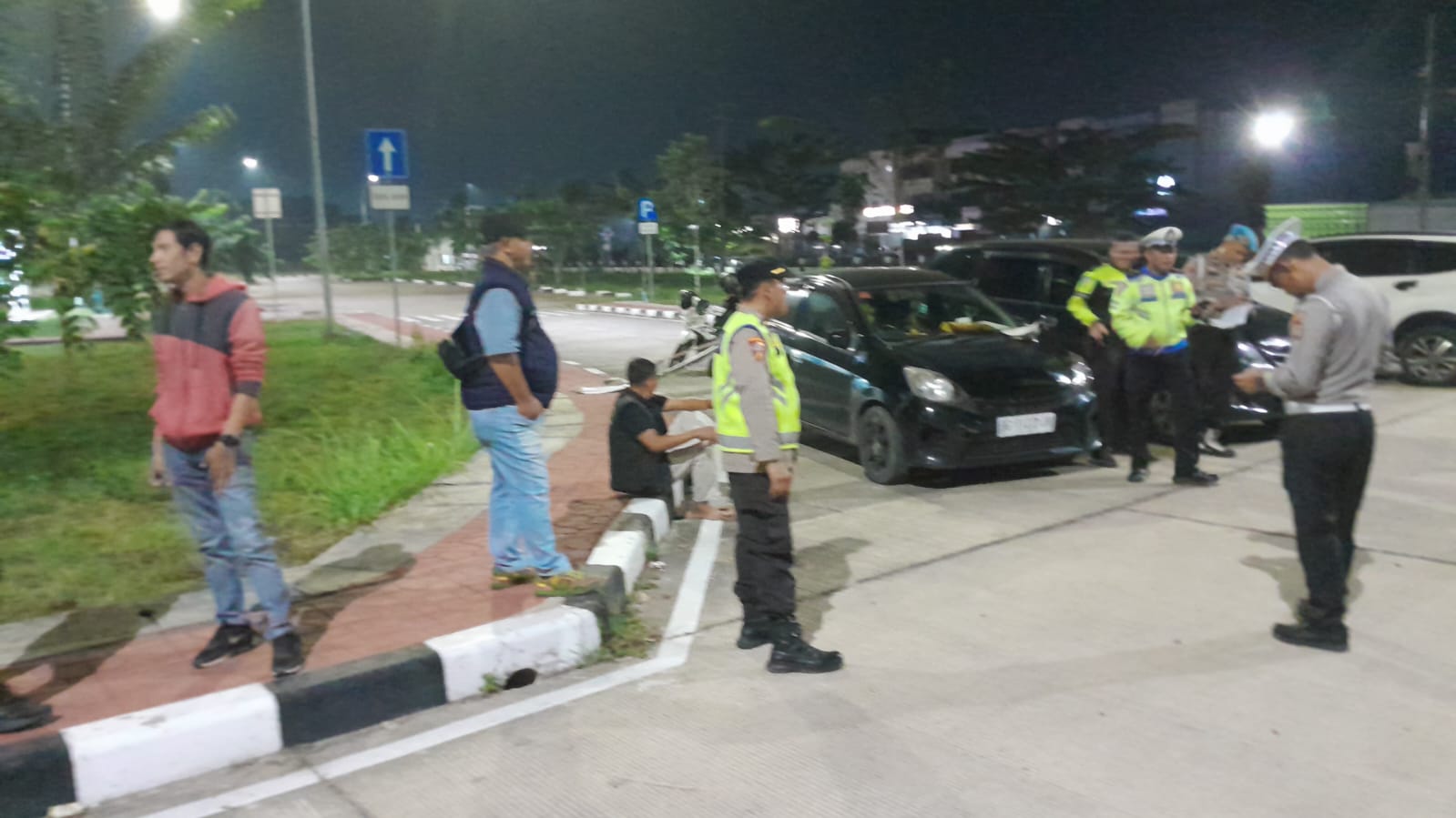 Jaga Kamtibmas Pada Malam Libur Lebaran Idul Adha, Polres Banyuasin Gelar KRYD