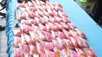 Bawa Sabu Seberat 4 kilogram dan 23.422 Butir Pil Ekstasi 4 Orang Tersangka Kurir Sabu di Ringkus Ditresnarkoba Polda Sumsel