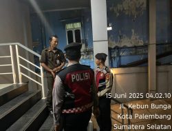 Subdit Gasum Dit Samapta Polda Sumsel Laksanakan Kegiatan Rutin Yang Ditingkatkan (KRYD) Patroli Malam Pencegahan Premanisme dan 3 C