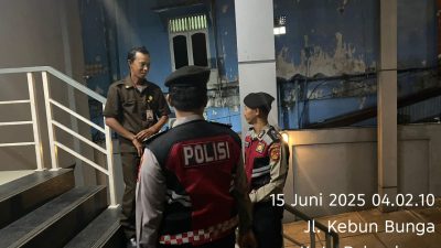 Subdit Gasum Dit Samapta Polda Sumsel Laksanakan Kegiatan Rutin Yang Ditingkatkan (KRYD) Patroli Malam Pencegahan Premanisme dan 3 C