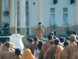 Wabup H. Yulian Efi Pimpin Apel: Tekankan Disiplin, Kinerja, dan Sambut CPNS Baru