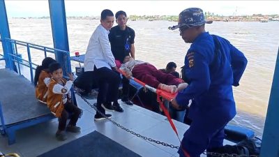 Dibutuhkan Masyarakat, Ambulance Apung Polairud Pos Pangkalan Sandar Upang Kembali Antar Warga Sakit