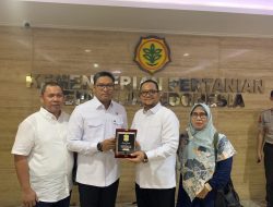 Bertemu Wamentan, Wakil Wali Kota Tanjungbalai Bahas Pengembangan Sektor Pertanian dan Penguatan Ketahanan Pangan