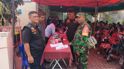 Dampingi Posyandu Balita Dan Lansia Bukti Nyata Babinsa Nusukan Peduli Kesehatan Warganya