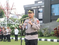 Apel Pagi Personel Polda Sumsel Dipimpin Karoops, Tekankan Disiplin dan Kesiapsiagaan Menyambut Hari Bhayangkara