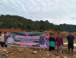 (Satgas) Anti Ilegal Mining Polres Solok Selatan kembali menunjukkan komitmennya dalam memberantas PETI