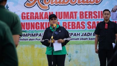 Bupati Gunungkidul, Endah Subekti Kuntariningsih, yang hadir langsung memimpin kegiatan