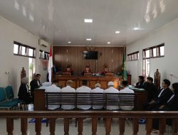 SIDANG TUNTUTAN PIDANA MATI PERKARA TINDAK PIDANA NARKOTIKA  AN. TERDAKWA MUHAMMAD RIJALTA PGL. RIJAL ALS. DELTA ALS. KAJAI BIN MASRIL.A , DKK DI PENGADILAN NEGERI LUBUK SIKAPING