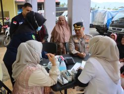 Polres Solok Selatan Hadirkan Senyum Sehat Pemeriksaan Gratis Warnai HUT Bhayangkara ke-79