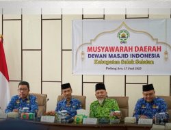 Wabup H. Yulian Efi Terpilih Jadi Ketua DMI Solsel 2025-2030