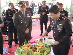 Datangi Mapolresta Surakarta, Dandim 0735/Surakarta Berikan Ucapan Selamat Hari Bhayangkara Ke-79