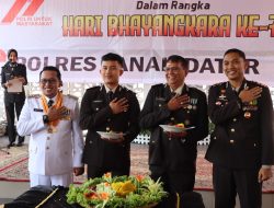 Gelar Syukuran Dalam Rangka peringatan HUT Bhayangkara ke 79 Sekaligus Polres Tanah Datar Lounching Psikologi LGBT