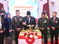 Memperingati Ke -79 Hari Bhayangkara, Polres Banyuasin Gelar Acara Syukuran