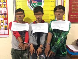 SATRESNARKOBA POLRES TANAH DATAR BERHASIL GAGALKAN PEREDARAN NARKOTIKA JENIS SABU, 3 ORANG PELAKU DIAMANKAN