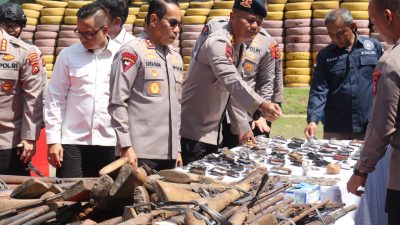 Musnahkan Senpira, Kapolda Akui Masih Ada Masyarakat Sumsel yang Menyimpan Senpira Alasan Melindungi Diri dari Hewan Buas