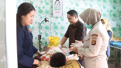 Polres Banyuasin Gelar Khitan Gratis, Bukti Kepedulian untuk Anak-Anak Kurang Mampu
