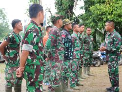Satgas Pra TMMD Ke 125 Laksanakan Apel Pagi Meski Libur