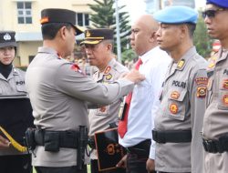 Polda Sumsel Gelar Apel Pagi dan Berikan 184 Penghargaan kepada Personel Berprestasi