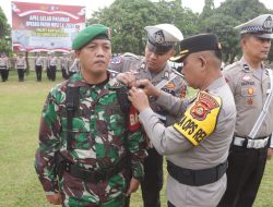Polres Banyuasin Gelar Pasukan Ops Patuh Musi 2025, ada 7 Pelanggaran Pengguna Jalan yang Harus diantisipasi