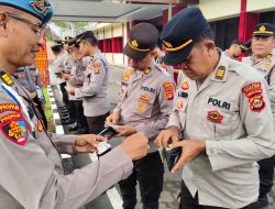 Bid Propam Polda Sumsel Gelar Ops Gaktibplin di Mako 4 Polres Jajaran Polda Sumsel