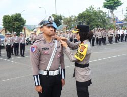 Polres Kulonprogo menggelar Apel Gelar Pasukan Operasi Patuh Progo 2025