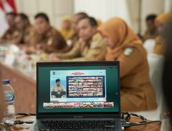 Dukung Ekonomi Lokal, Pemkab Solsel Ikuti Peluncuran Koperasi Merah Putih