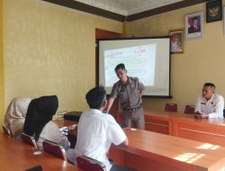 Sosialisasi Kanker oleh YBKN di Dinas Pendidikan Solok Selatan