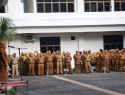 Sekretaris Daerah Kota Tanjungbalai Pimpin Apel Gabungan Pemerintahan