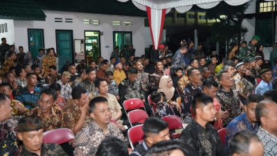 Pagelaran Wayang Kulit Lakon Ngamarta Binangun Meriahkan HUT ke-64 Korem 072/Pamungkas