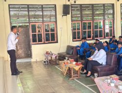 Sat ResNarkoba Polres Banyuasin melaksanakan Gelar Sosialisasi Bahaya Narkoba di Pondok Pesantren Aqulu El-Muqoffa