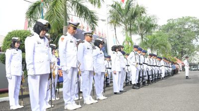 Semangat Jalasveva Jayamahe Warnai HUT ke-80 TNI AL di Palembang