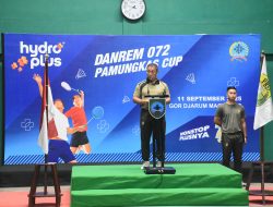 Kejuaraan Badminton Danrem 072/Pamungkas Cup 2025 Resmi Dibuka