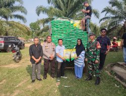 Gerakan Pangan Murah Polres Banyuasin Sukses Jual 10 Ton Beras Bulog dalam Sehari