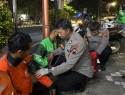 Polres Sukoharjo Gelar Patroli Kesehatan, Wujud Kepedulian Polisi untuk Warga