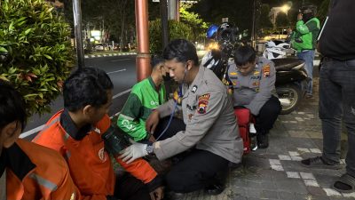Polres Sukoharjo Gelar Patroli Kesehatan, Wujud Kepedulian Polisi untuk Warga