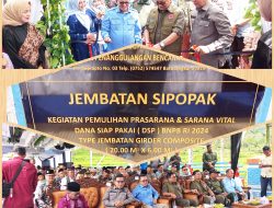 Jembatan Koto Sipopak Diresmikan Warga Ampaleh Sambut Harapan Baru Menuju Kemajuan.