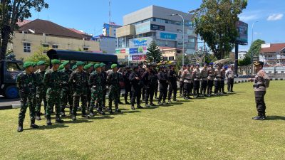 Jaga Stabilitas Keamanan, Polda Sumsel Gelar Patroli Skala Besar