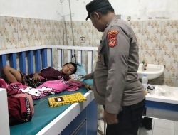 Polsek Pakenjeng Evakuasi Korban Keracunan Makanan di Desa Wangunjaya