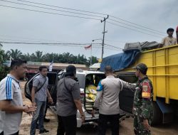 Polsek air kumbang Sukses Distribusikan 10 Ton Beras Murah Diapresiasi Masyarakat