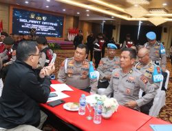 Tim Terpadu Assesment Dan Evaluasi Penanganan Unjuk rasa kunjungi Polda Sumsel, Diskusikan penanganan Aksi unjuk rasa.