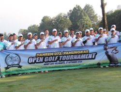 Danrem 072/Pamungkas Open Golf Tournament, Ajang Silaturahmi Ratusan Pegolf