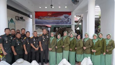 Danrem 072/Pamungkas Dampingi Pangdam IV/Diponegoro Ziarah ke Makam Pangeran Diponegoro di Makassar
