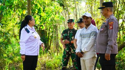 Antisipasi Banjir, warga gotong royong bangun talud