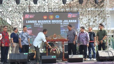 Danrem 072/Pamungkas Resmi Buka Lomba Ngamen Musisi Jalanan Piala Panglima TNI Tahun 2025