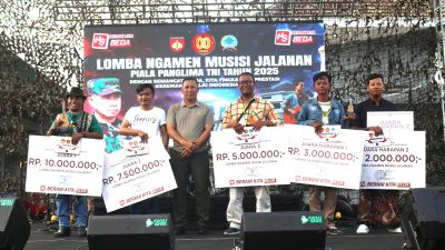 Danrem 072/Pamungkas Tutup Lomba Ngamen, Dua Musisi Jalanan Jogja Melaju Final di Jakarta