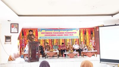 Wali Nagari Buka Acara Musrenbang Nagari Labuh 2025 DPRD Provinsi dan Kabupaten Tegaskan Komitmen Pembangunan