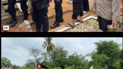 Polda Sumsel gelar Upacara pemakaman Almarhum Kompol Mahajavet SH MM.