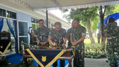 Panglima TNI Resmikan SPPG TNI Di Lanud Adi Soemarmo