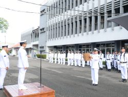 Khidmat! Lanal Palembang Peringati Hari Kesaktian Pancasila